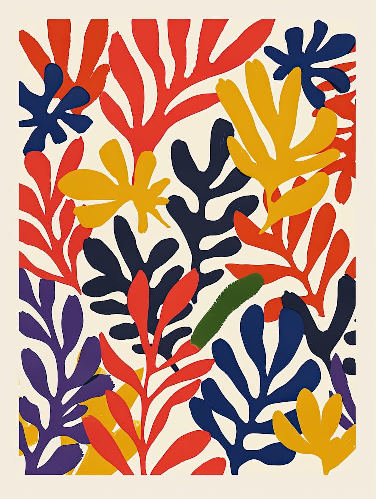 Botanische Infusion Matisse Stil