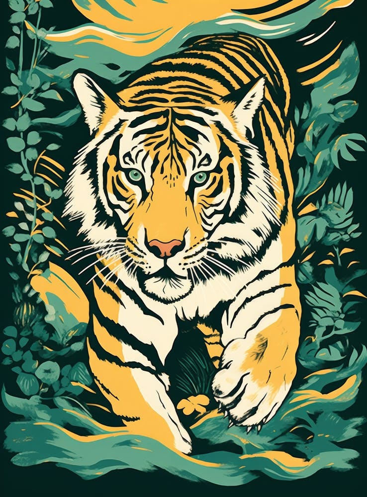 Tiger In The Jungle 30