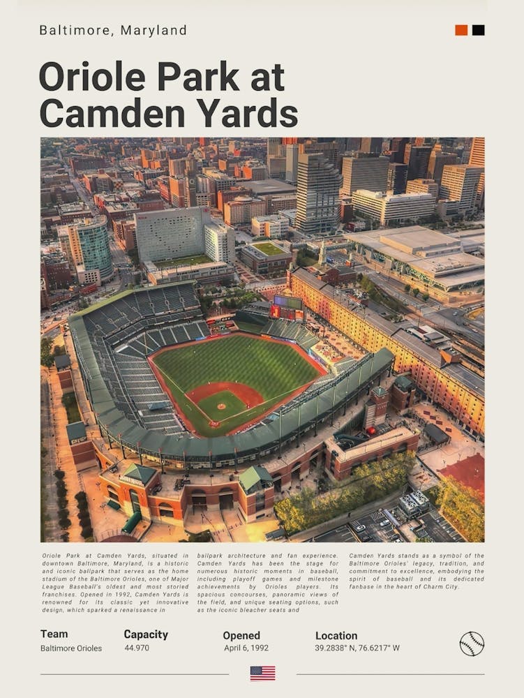 Baseball - Baltimore Orloles - Camden Yards 2