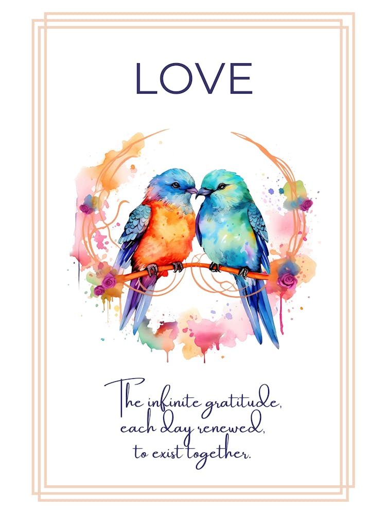 Birds Love Quote variation 1