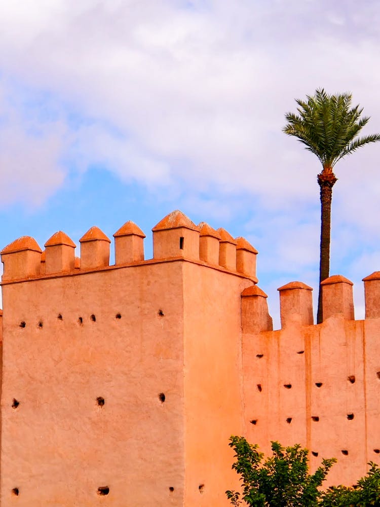 Walled City In Morocco
