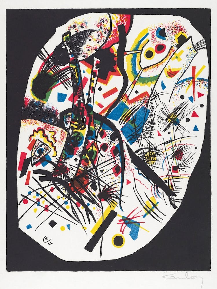 Kleine Welten III, Wassily Kandinsky