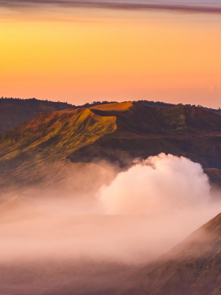 Sunrise Over Bromo Mountain