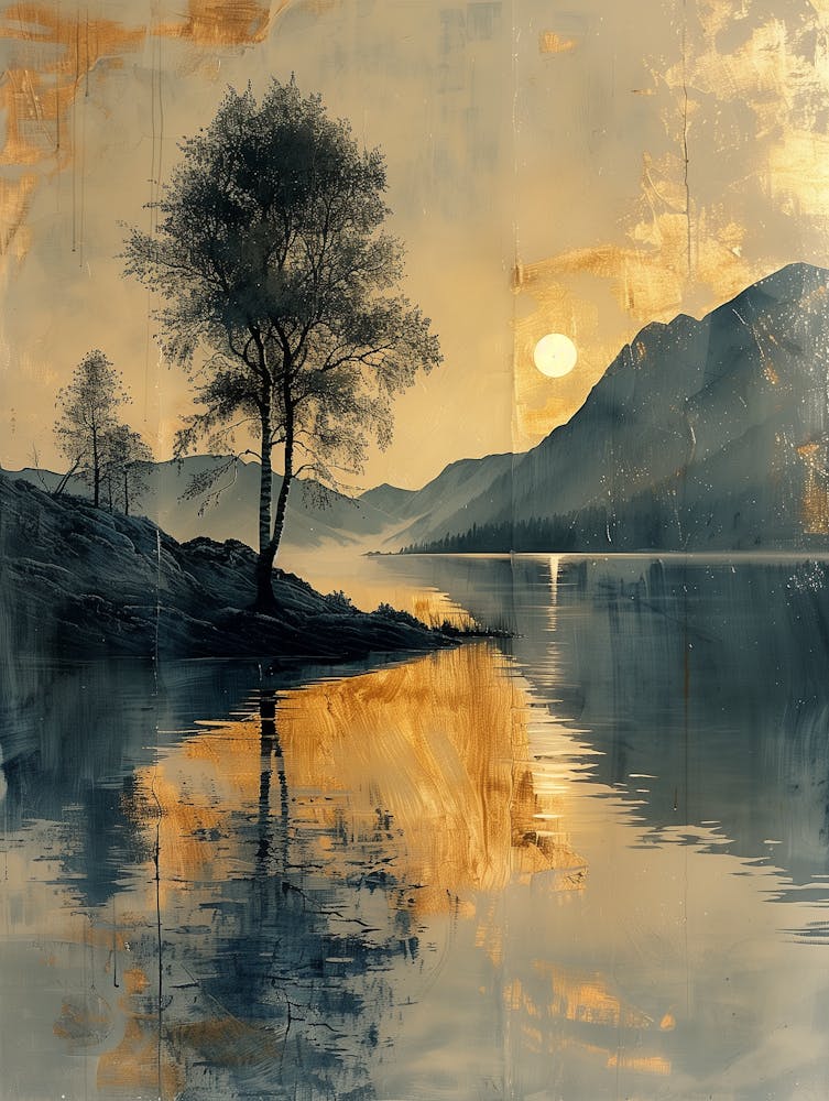 Sunset On The Lake