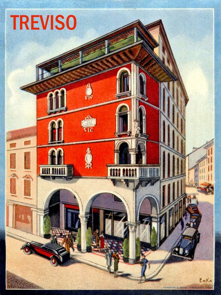 Treviso, City Center, Italy