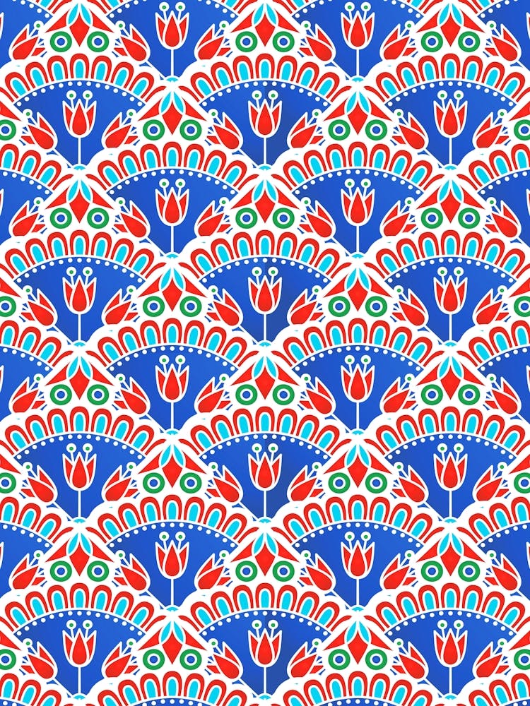 Turkish Floral Pattern - Iznik — Turkish pattern