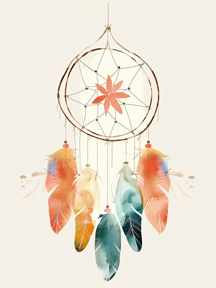 Retro Geometry Mid Century Style