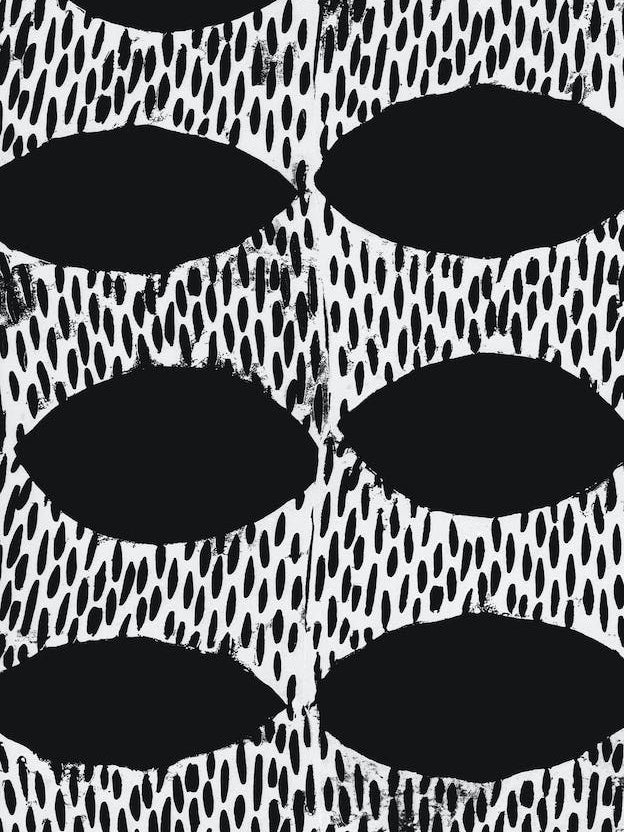 Arches Block Print In Black