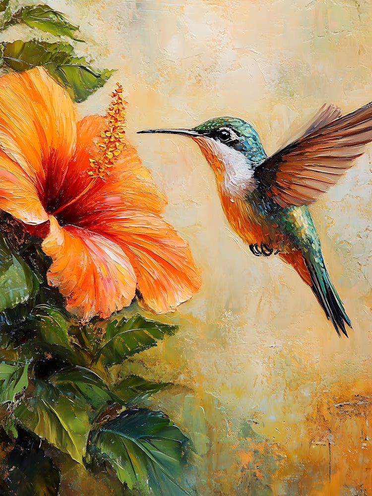 Hummingbird Loves Hibiscus 18