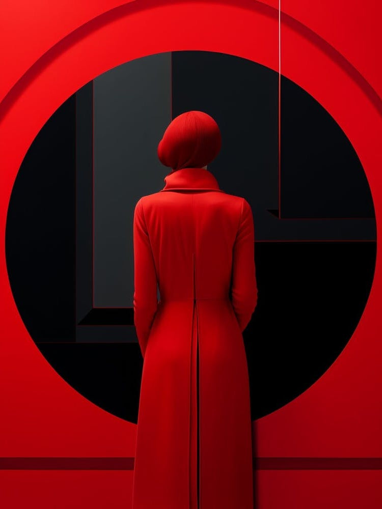 Minimalist Geometry Abstract Illustration 5