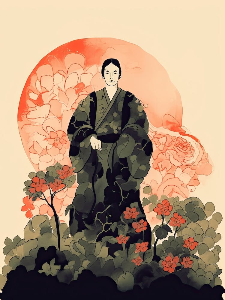 Female Samurai Onna Musha Illustration 15