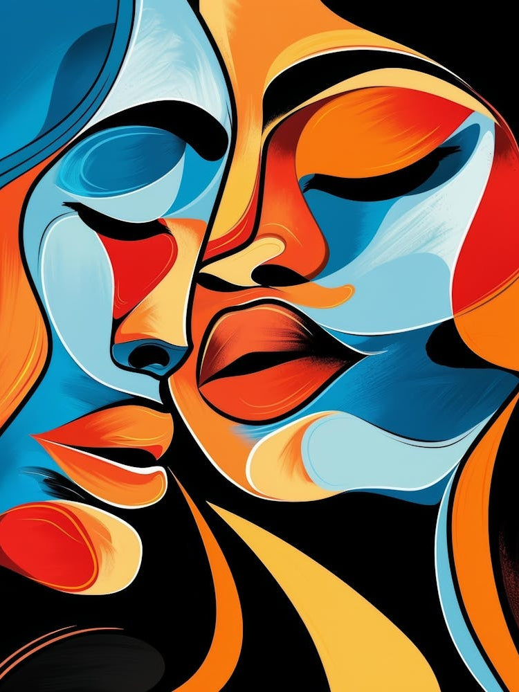 Two Women Kissing 32