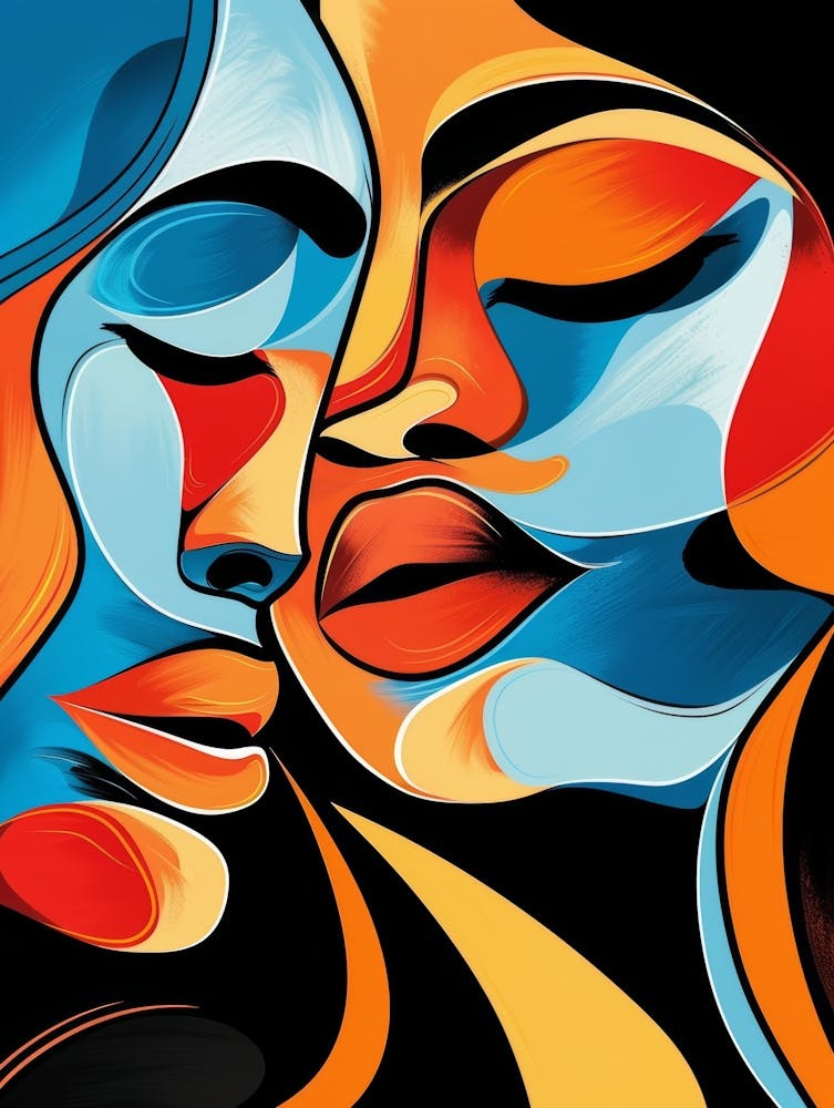 Two Women Kissing 32