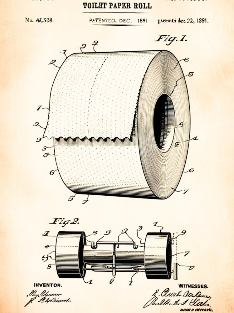 Toilet Paper Patent