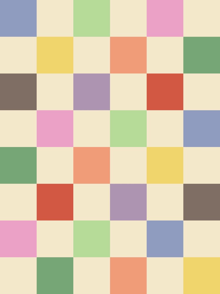 Buntes Schachbrettmuster