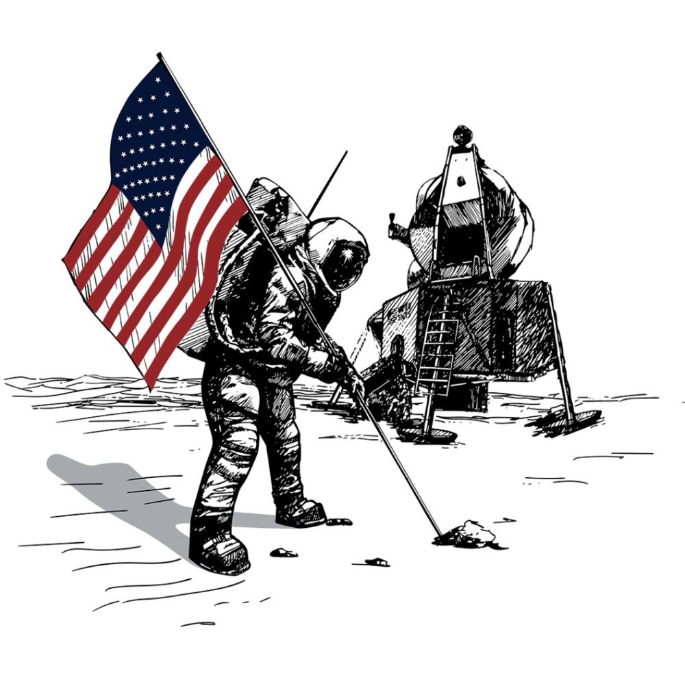 Apollo Program Apollo 11 Moon Landing, Moon Monochrome Outer Space Moon