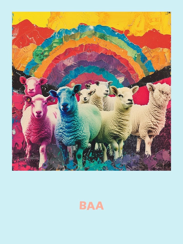 Sheep Baa Poster 1