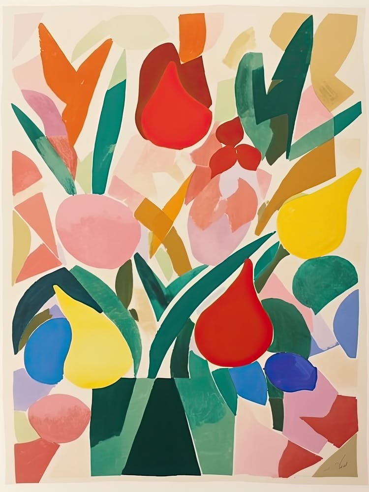 Tulpen Blumen Illustration 3