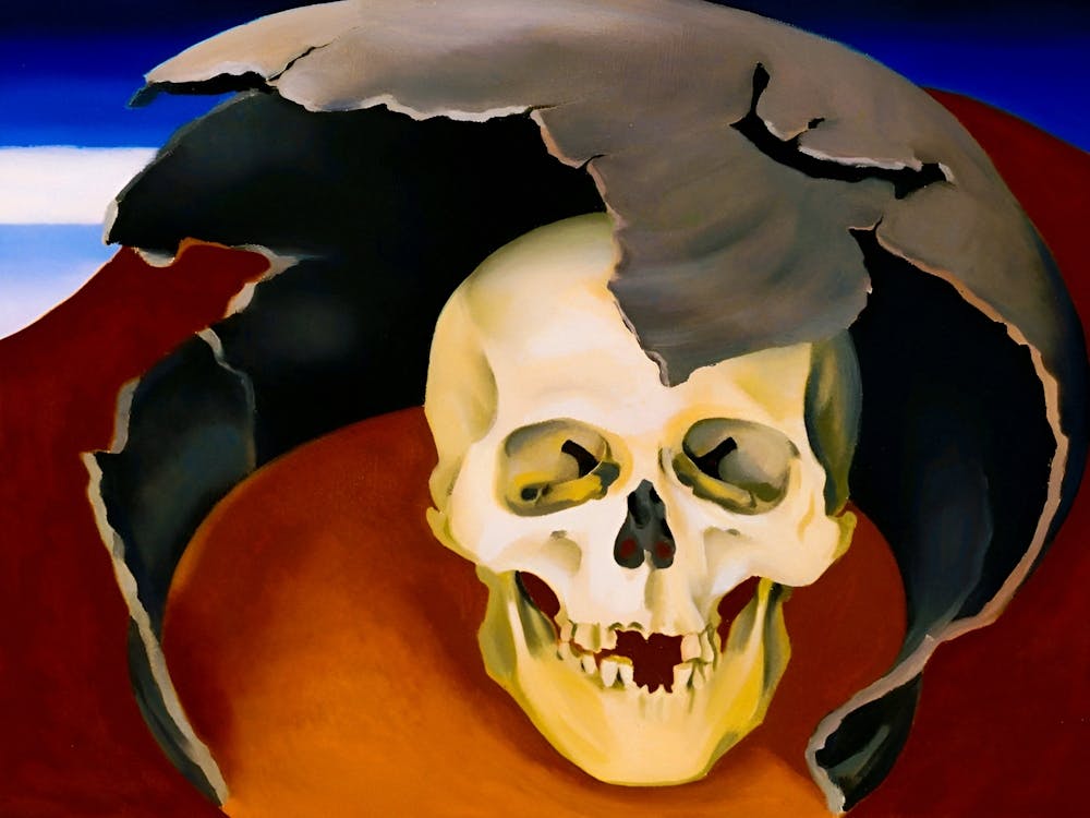 Georgia O'Keeffe - Head with Broken Pot. 1942