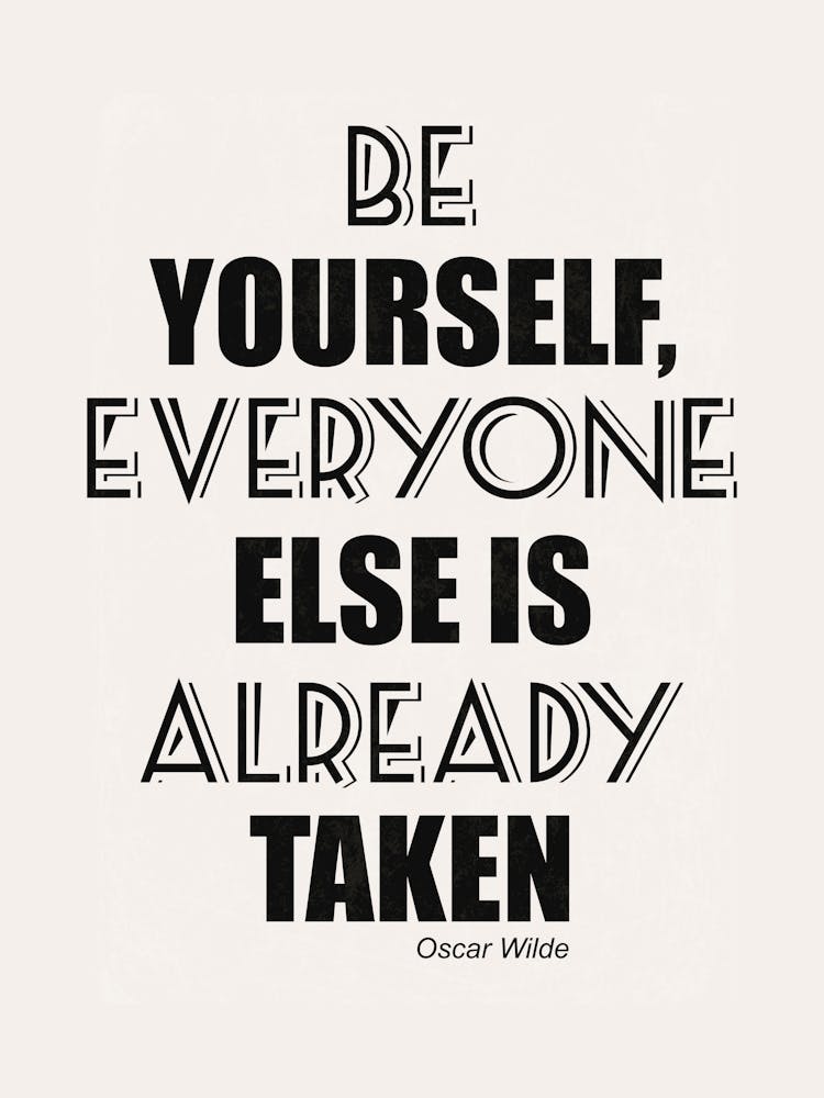 Oscar Wilde Quote Art