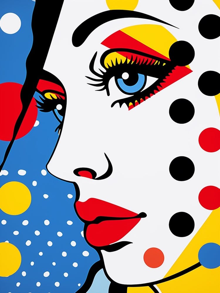 Face Polka Dots 2