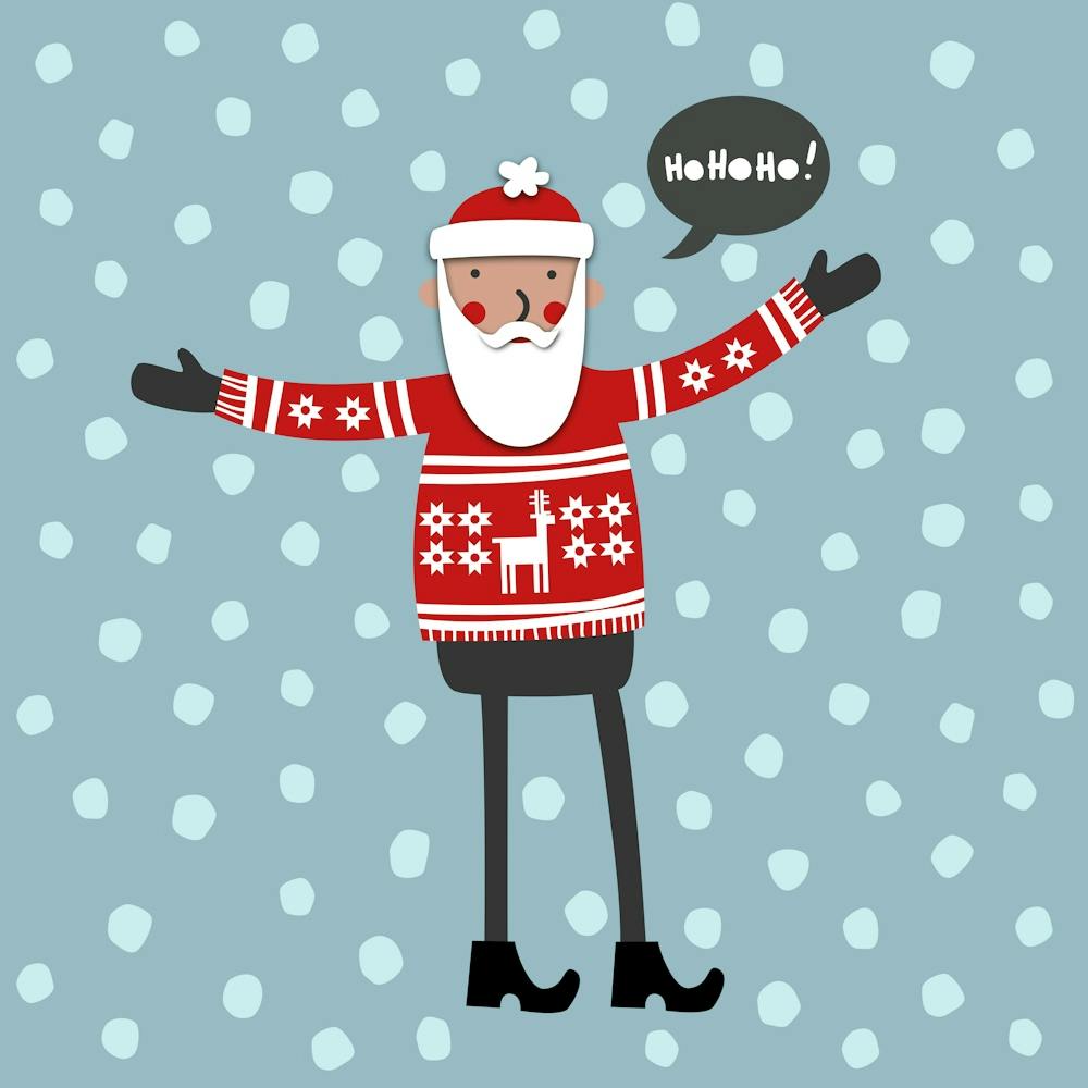 Santa in Skinny Jeans