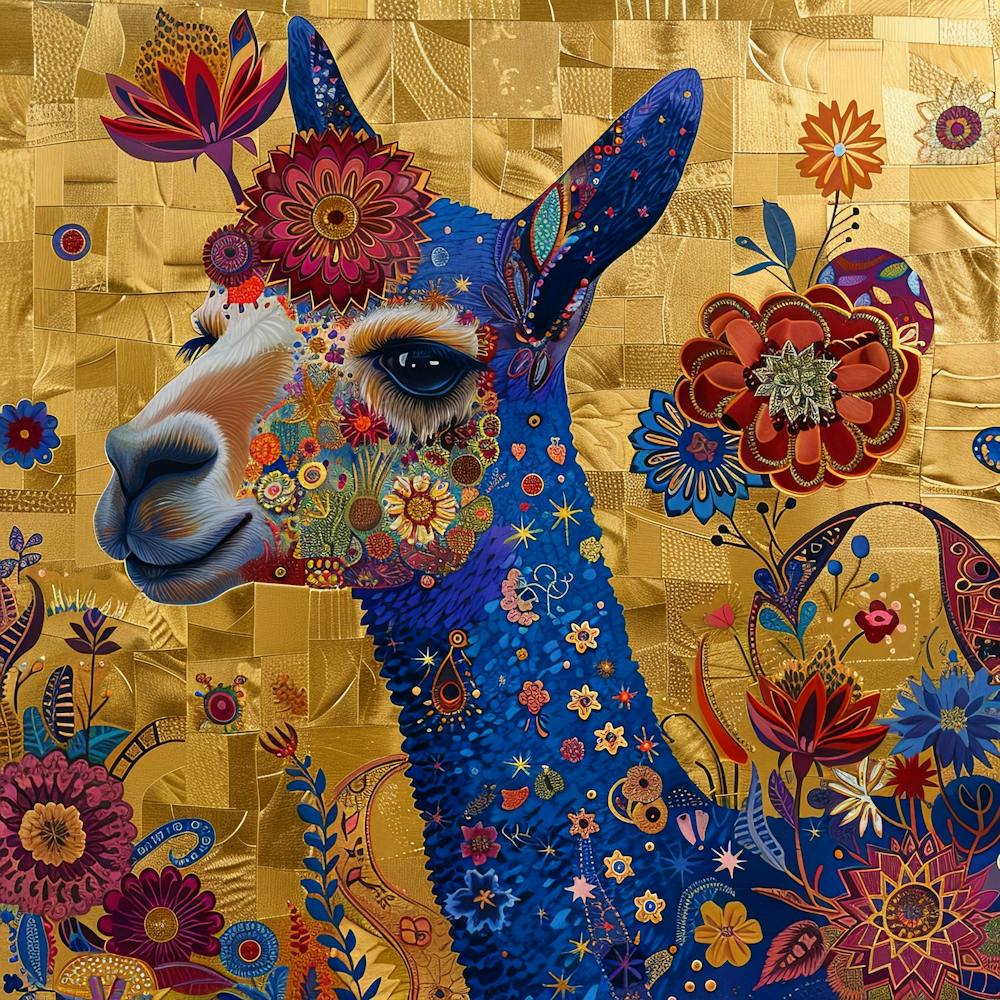 Patchwork Quilted Alpaca