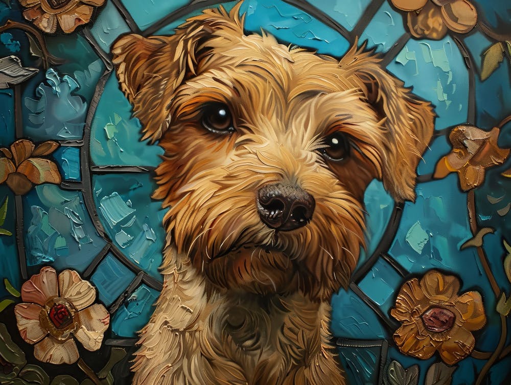 Lakeland Terrier Fine Art Portrait 1