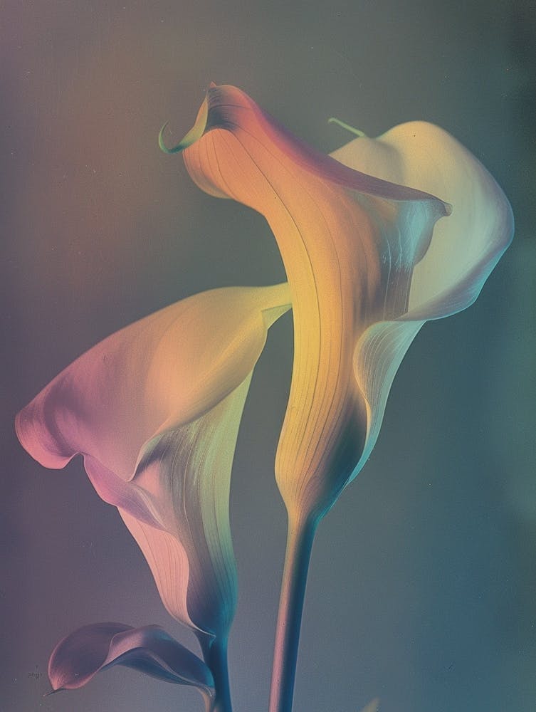Iridescent Flower Calla Lily 3