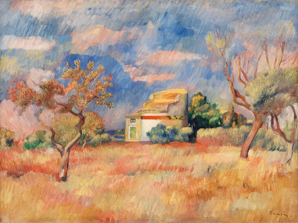 Dovecote At Bellevue, Pierre Auguste Renoir