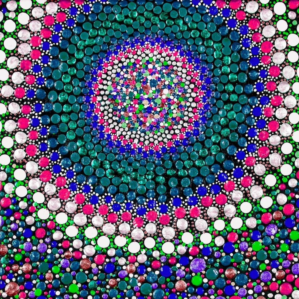 Deep Sea Coral Candy Square