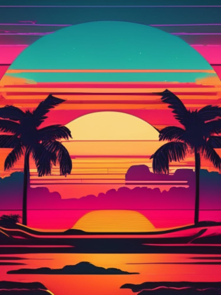 Retro Sunset