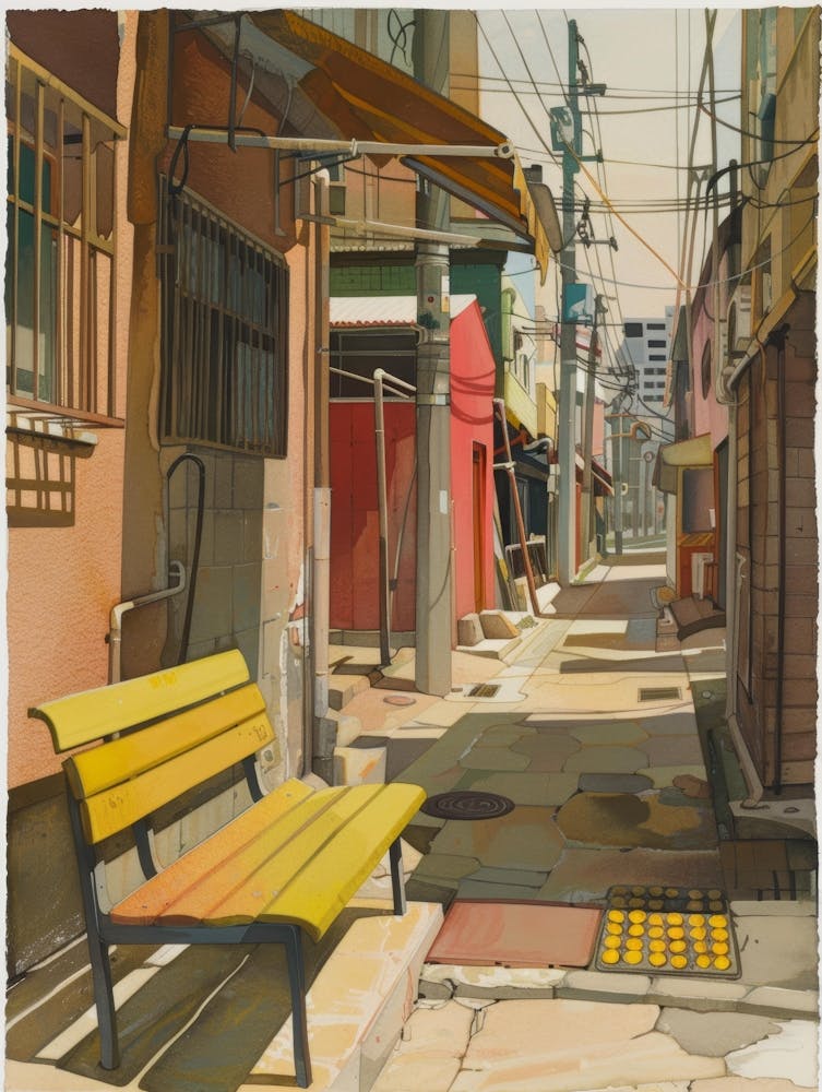 Yellow Bench
