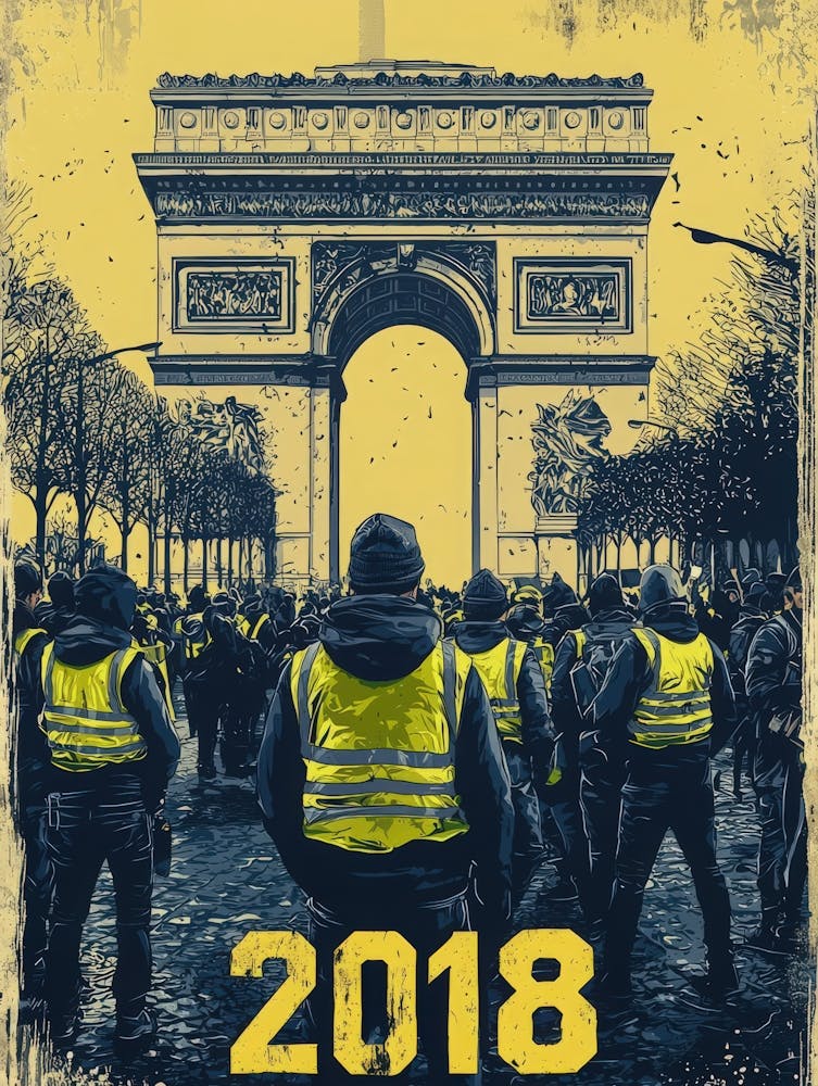 Aihrgdesign A Political Unrest Poster Portraying The Yellow V 1dd69e9e 675f 49cd 83f9 46f71dd8c696 2