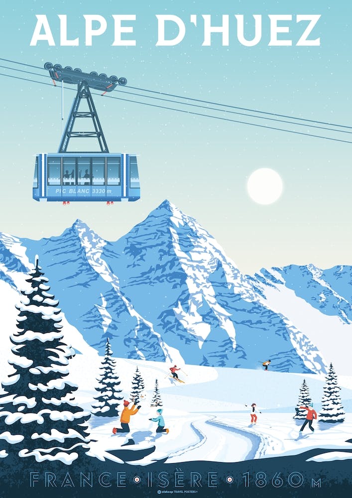 Alpe D'Huez Ski Resort France