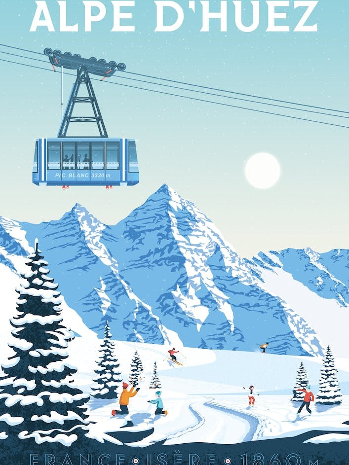 Alpe D'Huez Ski Resort France