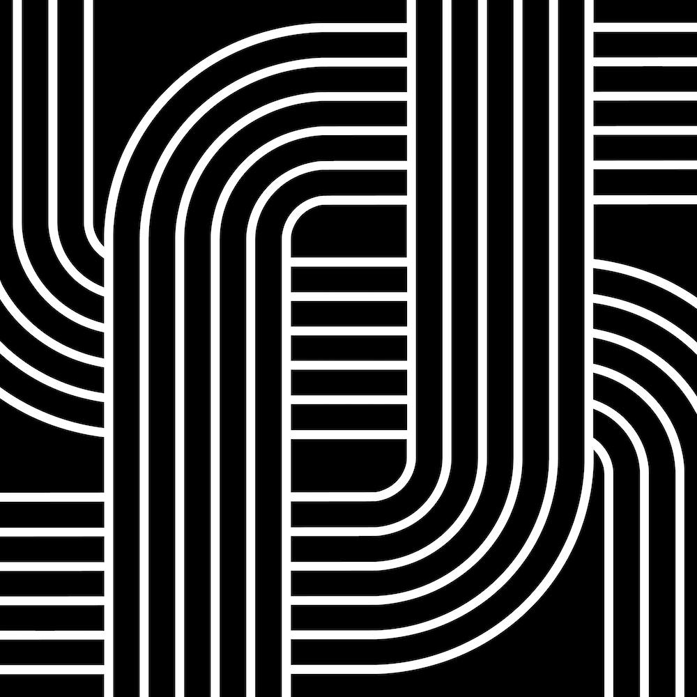 Mid Century Modern Geometric Design 1