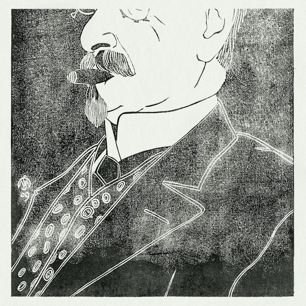 Portrait Of An Unknown Man With Cigar (1909), Samuel Jessurun