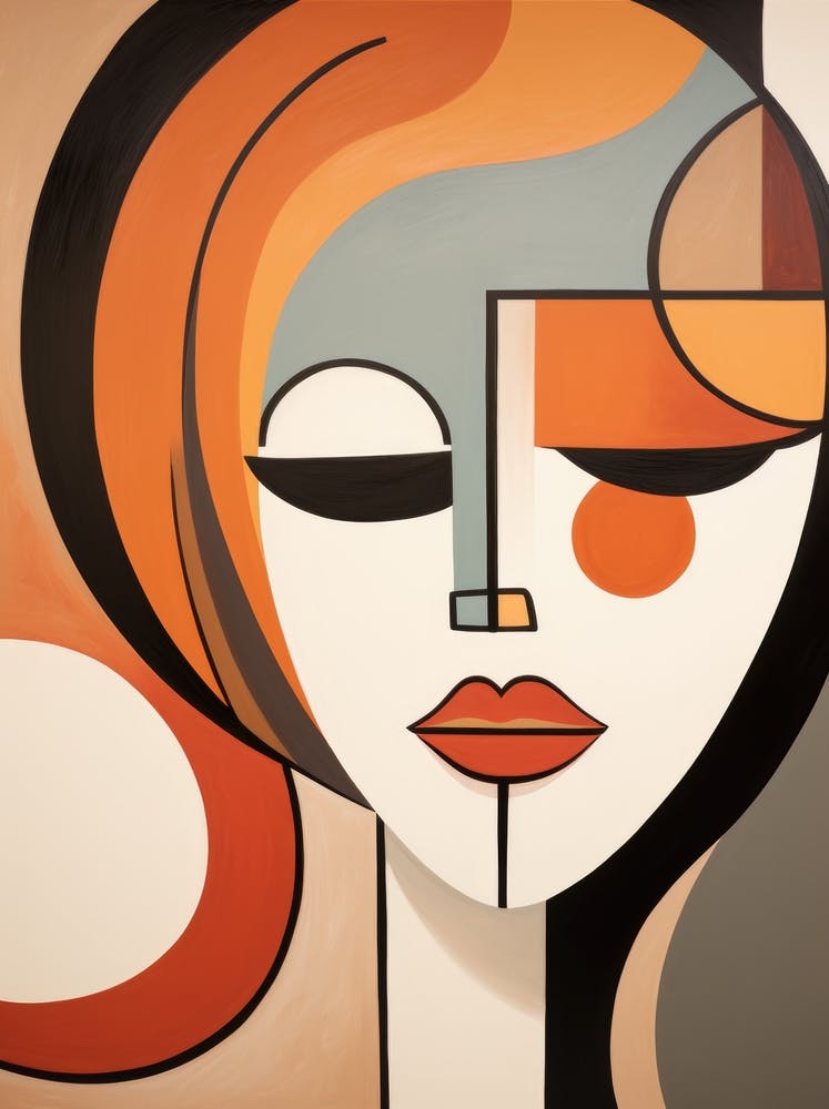 Abstract Of A Woman 10