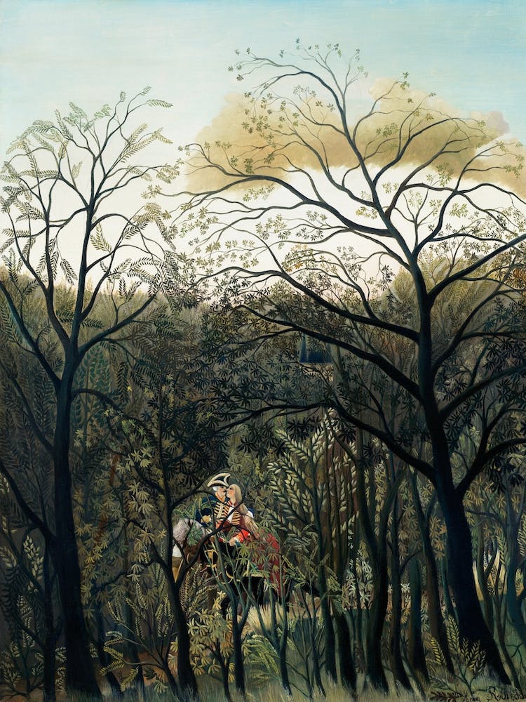 Rendezvous In The Forest, Henri Rousseau