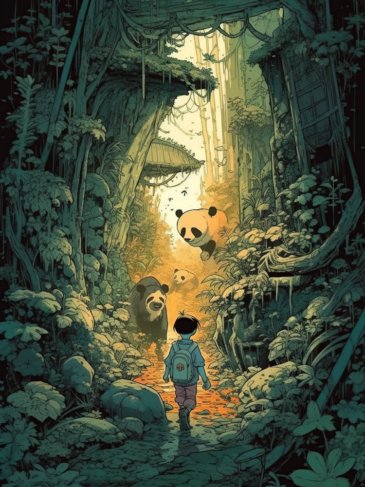 Child In The Forest