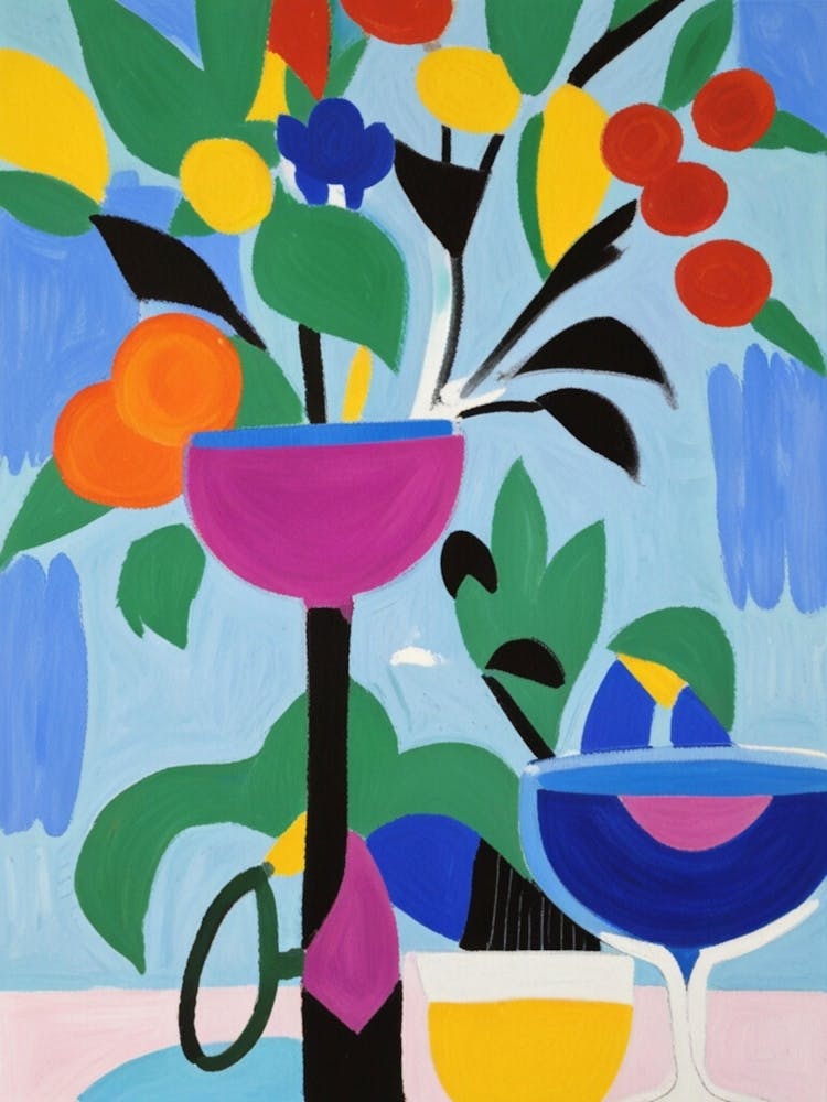 Fruit In A Vase