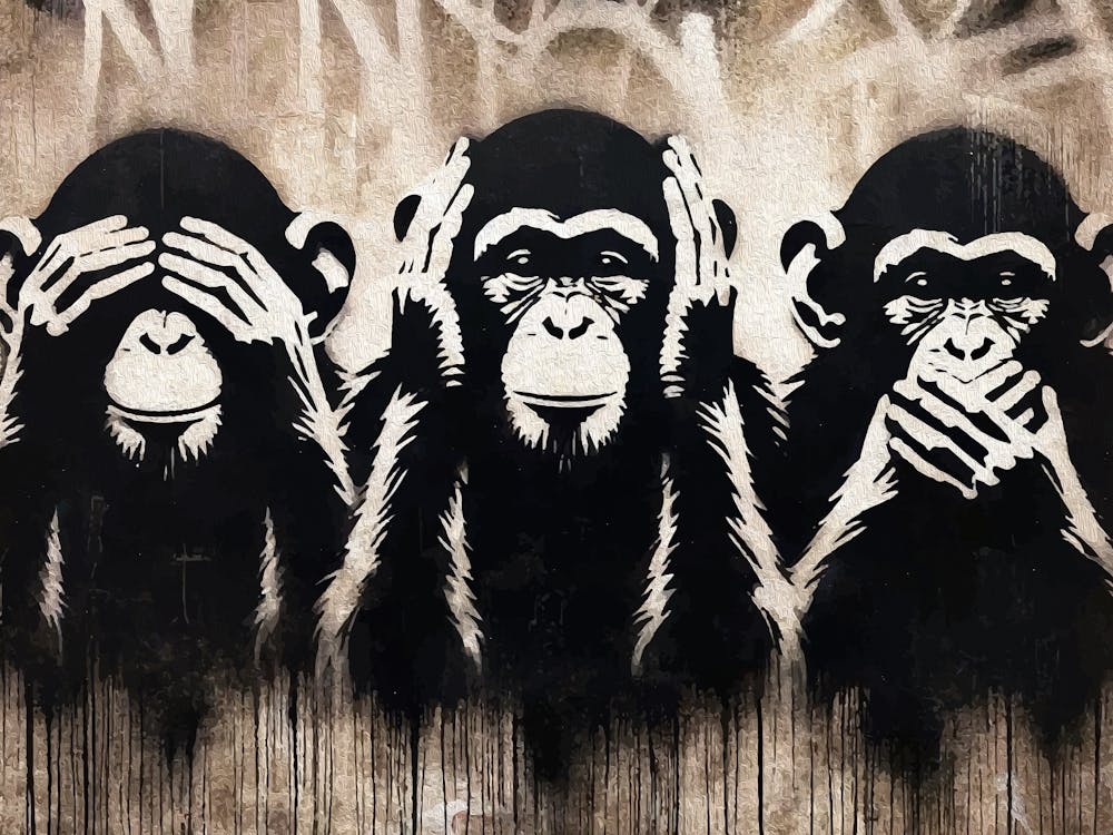 Three Wize Monkeys