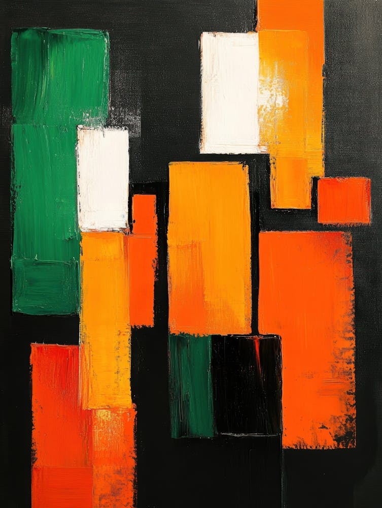 Orange Squares 2