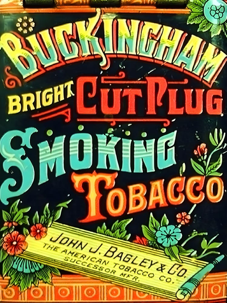 Buckingham Smoking Tobacco, Advertising Poster