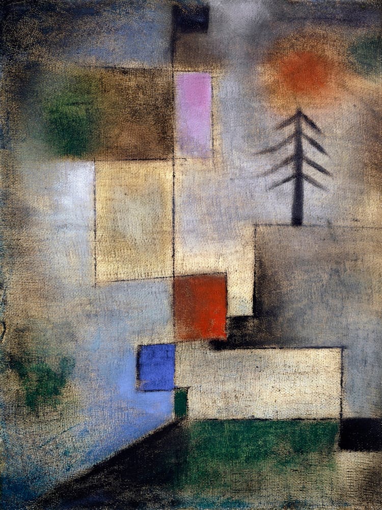 Small Fir Picture (1922), Paul Klee