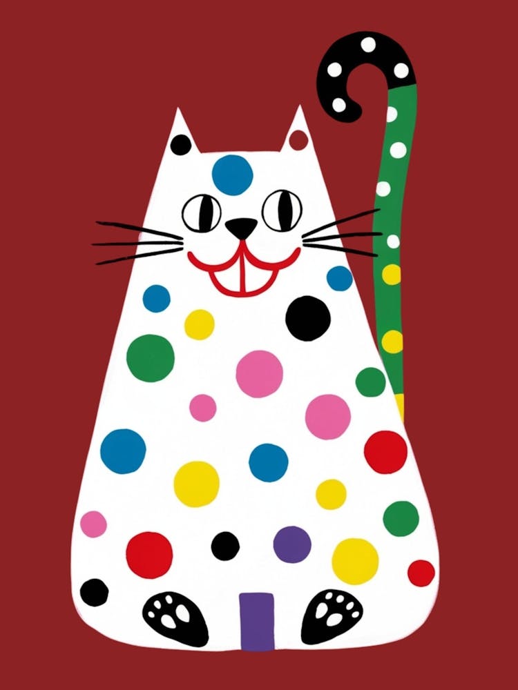 Polka Dot Cat 4