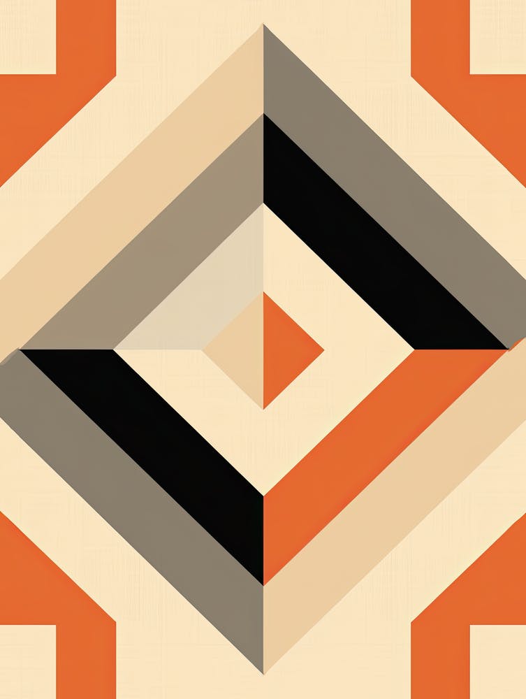 Retro Rhythms; Geometric Patterns Of Mid Century