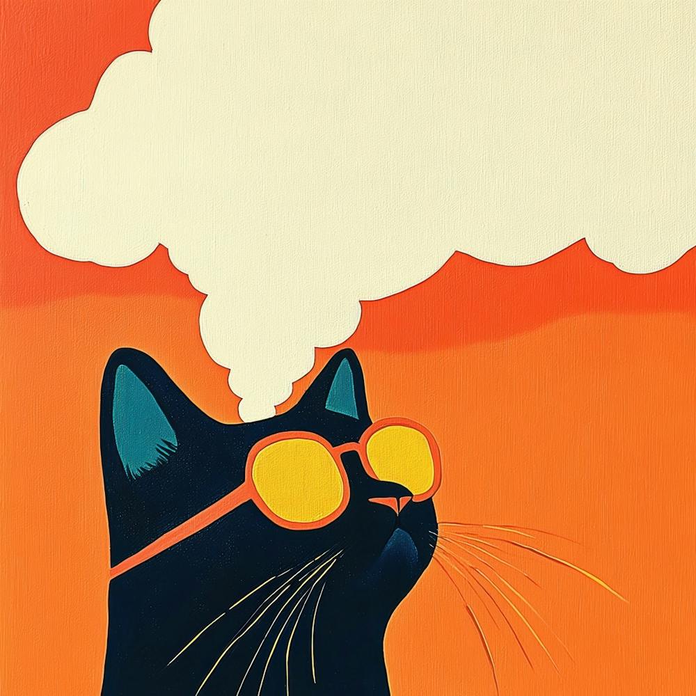 Cat With Sunglasses