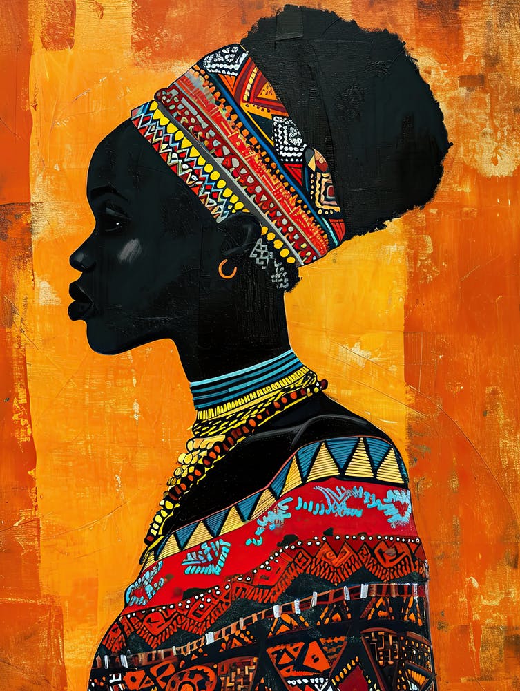 Nomadic Whispers; Boho Journey |The African Woman Series